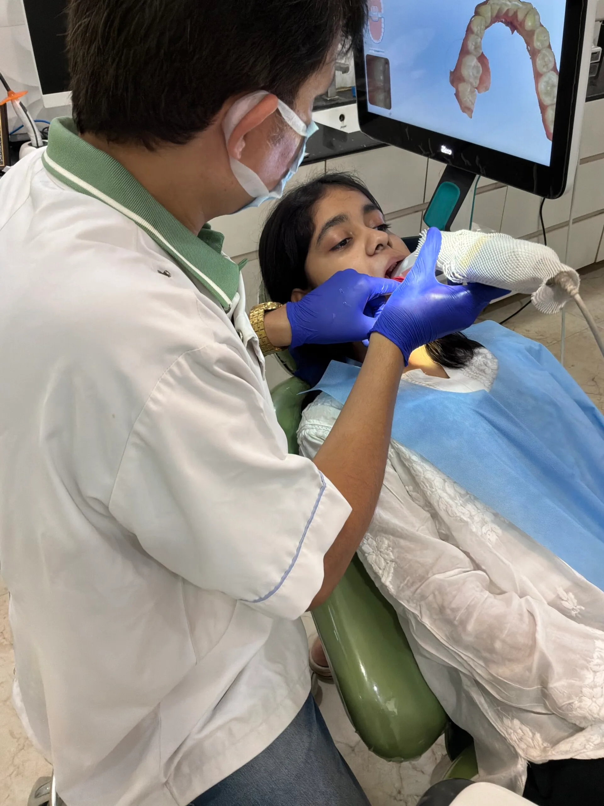 Digital Orthodontics with 3D intraoral scanning